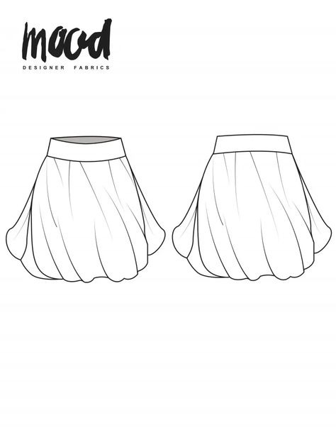 Mood Skirt Pattern, Sewing Patterns For Men, Skirt Sewing Pattern Free, Mood Patterns, Heavenly Bodies Fashion, Unique Sewing Patterns, Sewing Patterns Skirt, Cos Dress, Mood Sewciety