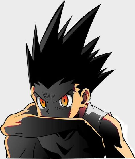 Gon Eyes Tattoo, Gon Freecss Tattoo Design, Hunter X Hunter Gon Drawing, Gon Freecss Angry, Hunter X Hunter Manga Gon, Gon Freecss Drawing, Gon Rage Mode, Gon Rage Manga, Gon Scary