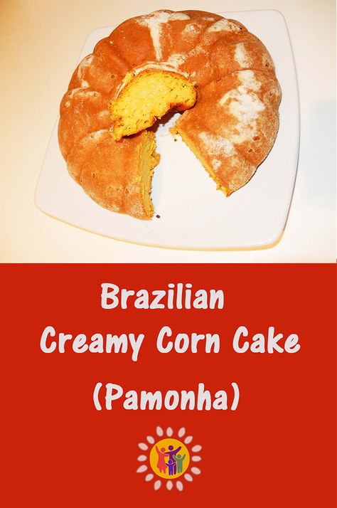 creamy corn cake Corn Cake, Creamy Corn, Corn Cakes, Brazilian Food, Cream Cake, The Oven, If You Love, The Recipe, Corn