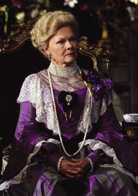 DAME JUDI DENCH LOOKING RATHER HAUGHTY.  THE HOKEY POKEY MAN AND AN INSANE HAWKER OF FISH BY CONNIE DURAND. AVAILABLE ON AMAZON KINDLE. Judith Dench, Lady Bracknell, Judy Dench, The Importance Of Being Earnest, Importance Of Being Earnest, Period Films, Hokey Pokey, A Writer's Life, Judi Dench