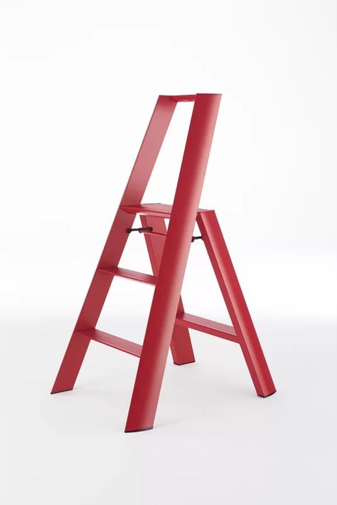 10 Good-Looking Stepladders for Short People in Tall Apartments | Architectural Digest Step Ladder Ideas, Kitchen Step Ladder, Kitchen Ladder, Best Ladder, Kitchen Step Stool, Step Stools, Step Ladders, Room Upgrade, Short People