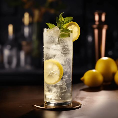 Lemon Gin and Tonic Cocktail Recipe | How to Make the perfect Lemon Gin and Tonic Gin Tonic Cocktail, Pina Colada Rum, Margarita Tequila, Tanqueray Gin, Fun Summer Drinks, Tonic Drink, Premium Gin, Gin Lemon, Gin Drinks