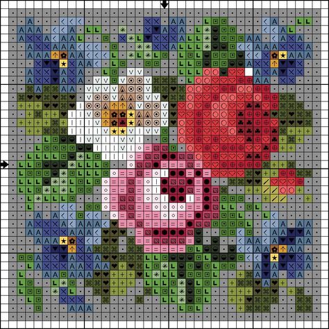 Cross Stitch Patterns Free Disney, Pixel Quilting, Rose Cross Stitch Pattern, Floral Cross Stitch Pattern, Miniature Embroidery, Vintage Cross Stitch Pattern, Pola Kristik, Beautiful Cross Stitch, Cross Stitch Patterns Flowers