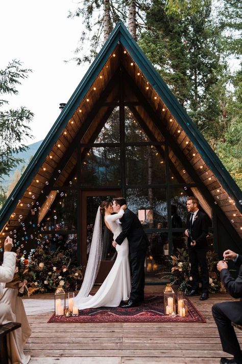 December Mountain Wedding, Airbnb Wedding Washington, Adventure Vow Renewal, Airbnb Elopement Colorado, Woodsy Elopement Wedding, Upstate Ny Elopement, Oregon Airbnb Wedding, Airbnb Backyard Wedding, October Mountain Wedding