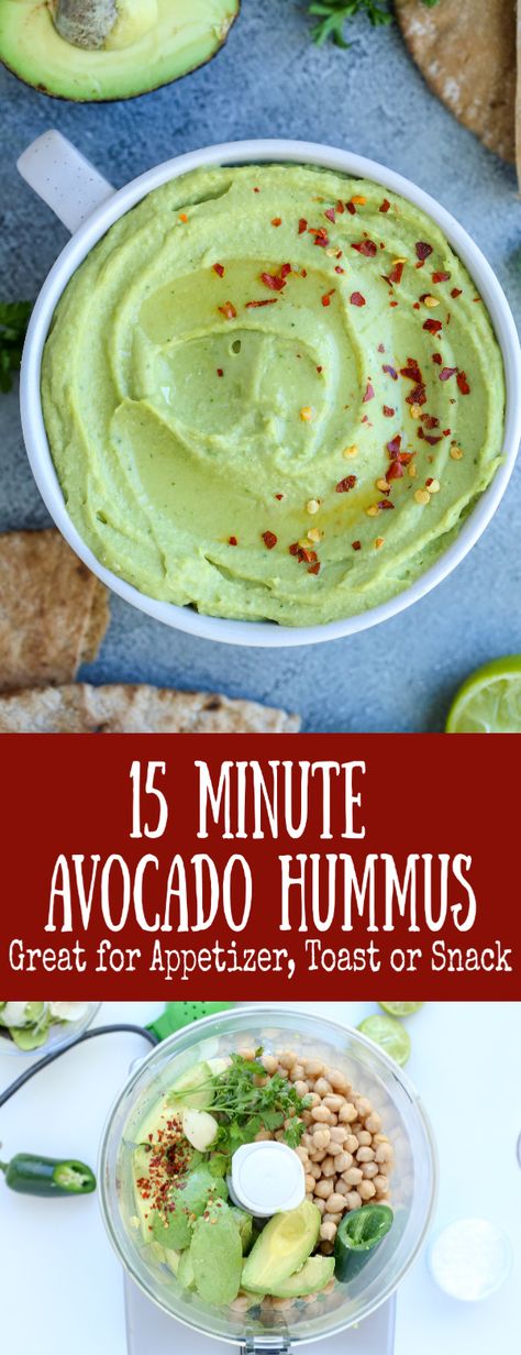 Avocado Hummus Recipe, Avocado Recipes Easy, Avocado Recipe, Avocado Creme, Avocado Dessert, Avocado Spread, Scones Ingredients, Avocado Hummus, Avocado Dip