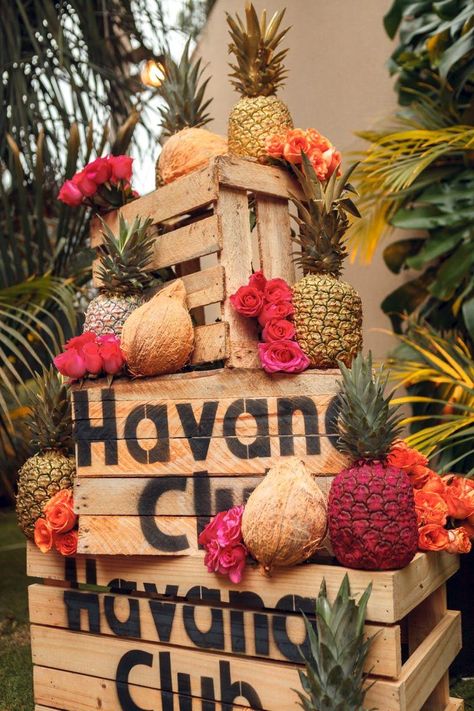 Cuban Party Theme, Havanna Nights Party, Havana Theme Party, Cuban Decor, Havana Nights Party Theme, Havana Nights Theme, Havana Party, 50th Birthday Themes, Cuban Party