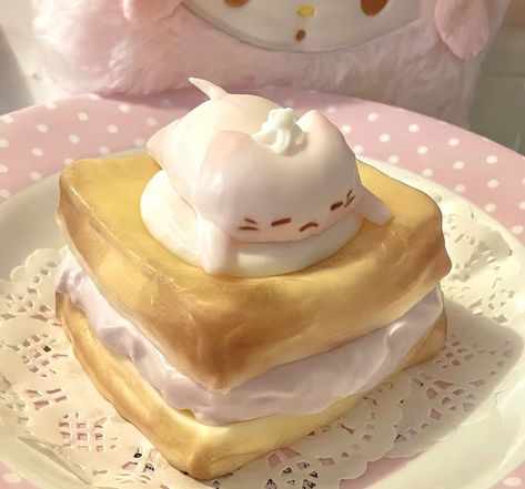 Cutecore Food Icons, Breakfast Cute Aesthetic, Kawaii Aesthetic Pictures, Cute Sweets Aesthetic, Random Cute Things Aesthetic, Kawaii Snacks Aesthetic, Dessert Serving Ideas, Cute Pink Desserts, Cute Cooking Aesthetic