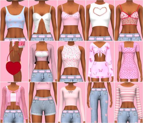 Sims 4 y2k cc top clothes mcbling patreon ts4 cc Clothes Pack Sims 4 Cc, Sims 4 Cc Clothes Patreon Cute, Sim4 Cc Clothing Y2k, Sims 4 Panties Cc, Sims 4 Cc Clothes Patreon Maxis Match, Sims 4 Cc Teen Clothes Patreon, Y2k Sims4 Cc, Sims Clothes Patreon, Sims Y2k Clothes