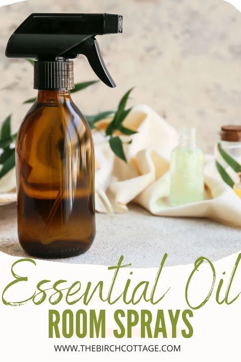 Diy Room Spray Essential Oils, Homemade Room Spray, Essential Oil Room Spray, Essential Oil Spray Recipes, Room Spray Recipe, Diy Room Spray, Natural Room Spray, Room Deodorizer, Bathroom Spray