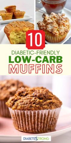 Low Carb Muffin Recipes, Healthy Breakfast Idea, Low Carb Low Fat Recipes, Baking Powder Uses, Low Carb Muffins, Healthy Recipes For Diabetics, Baking Soda Beauty Uses, Low Carb Low Sugar, Best Low Carb Recipes