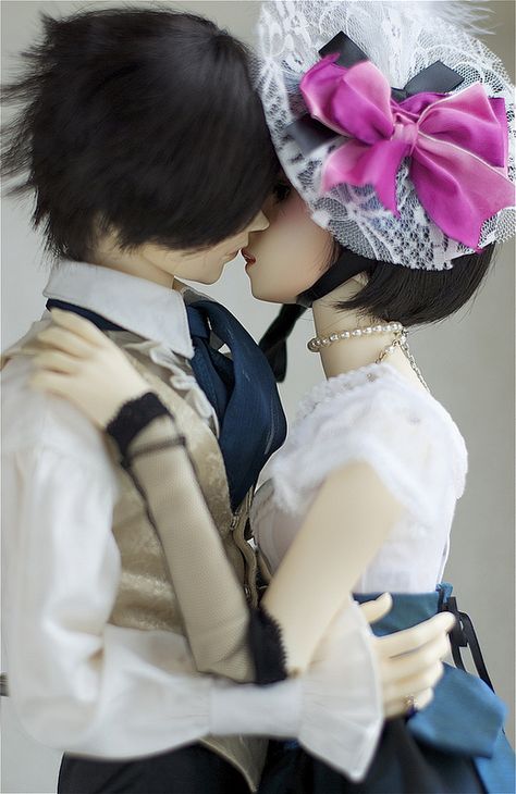 sakura flickr Bjd Couple, Couples Doll, Enchanted Doll, Army Girlfriend Pictures, Disney Princess Images, Male Doll, Dream Doll, Crochet Doll Clothes, Ball Jointed Doll