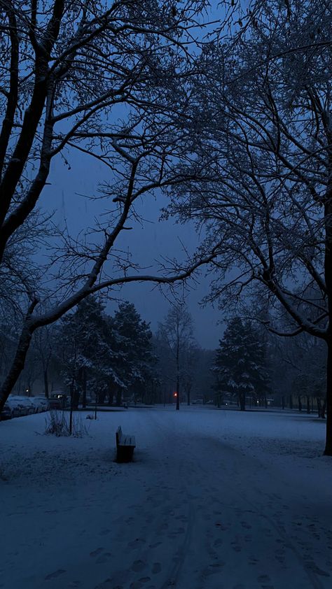 Wallpapers Winter Aesthetic, Blue Hour Aesthetic Winter, Snow Wallpapers Aesthetic, Blue Winter Wallpaper Aesthetic, Dark Blue Winter Aesthetic, Cold Weather Wallpaper, Snow Vibes Aesthetic, Gloomy Winter Aesthetic, Cold Aesthetic Wallpaper