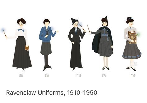 Vintage Hogwarts Uniform, Fancy Fanart, Ravenclaw Aesthetics, Ravenclaw Uniform, Hogwarts Uniform, Ravenclaw Pride, Ravenclaw Aesthetic, Potter Head, Harry Potter Cosplay