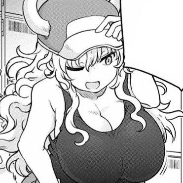 Dragon Maid Manga, Miss Kobayashi, Dragon Maid, Anime Drawing, Black And White, Anime, Quick Saves, White, Black