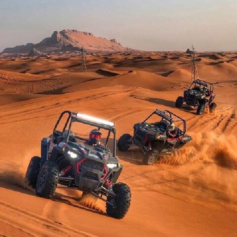 Explore The Red Dunes Of Dubai Arabian Desert - Going on a spin with a "Polaris 1000cc Dune Buggy" in the sand is a possibly the ultimate adventure, beating everything else - truly a tremendous experience Sousse, Desert Buggy, Go Kart Tracks, Ferrari World, Dubai Tour, Adventure Tourism, Desert Tour, Dubai Desert, Beach Buggy