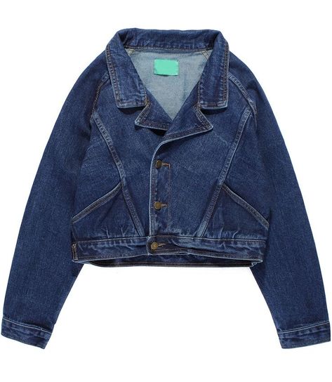 Crop Denim Jacket, Denim Projects, Denim Ideas, Denim Wear, Women Jackets, Jeans Jacket, Cropped Denim Jacket, The Navy, Denim Details