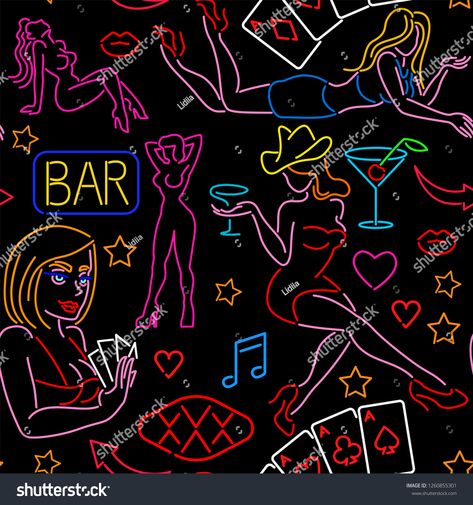 Club Drawing Night, Night Club Wallpaper, Strip Club Background, Nightclub Graphic Design, Night Club Illustration, Club Background Night, Night Club Poster Design, Night Club Poster Background, Dantes Inferno