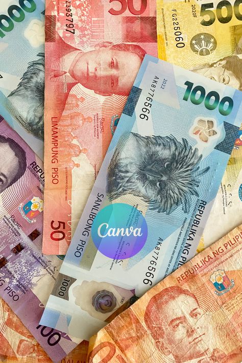 #canva #designs #stock #photo #philippines #philippine #peso #bills #banknote #new #1000 #money #currency #investment #economy #finance #payment #legal #tender #cash #rich #assorted #various 1000 Money Philippines, Philippine Money Aesthetic, Philippine Peso Money Aesthetic, Money Peso, Peso Money, Philippine Pesos Money, Philippines Money, Philippine Money, Money Philippines