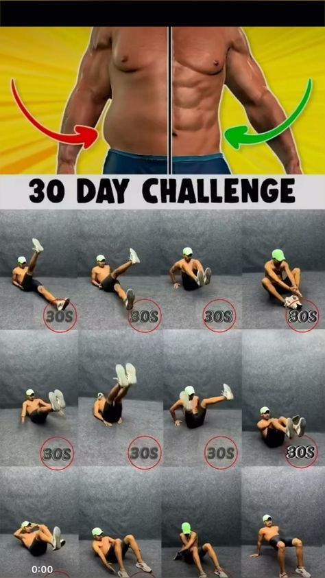 30 Day Challenge Fitness, Challenge Fitness, Latihan Dada, Trening Sztuk Walki, Best Gym Workout, Bodybuilding Workout Plan, Abs Workout Video, Workout Training Programs, Gym Workouts For Men