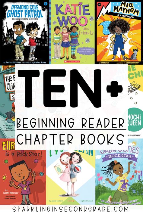 Looking for easy chapter books for your 1st or 2nd graders? Come find your class' new favorite chapter books. Your most reluctant readers can find something here! My class' latest favorite is book #1! Best Early Chapter Books, Book Clubs 2nd Grade, 2nd Grade Chapter Books, Books For Second Graders, Big Lollipop, Books For 1st Graders, Library Magic, Beginning Chapter Books, Second Grade Books