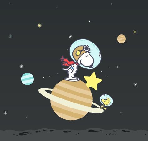 Snoopy in Space | Inside Page Galaxy Wallpaper Iphone Universe, Snoopy Fanart, Doodle Wallpaper Iphone, Snoopy Space, Charlie Brown Cartoon, Brown Cartoon, Doodle Wallpaper, Space Doodles, Cartoon S