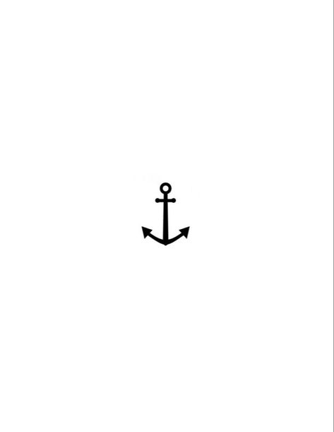 Minimalist Anchor Tattoo, Sailboat Tattoo Simple, Simple Anchor Tattoo, Tiny Anchor Tattoo, Small Anchor Tattoos, Tattoo Stencil Designs, Tattoo Homme, Navy Tattoos, Ring Tattoo Designs