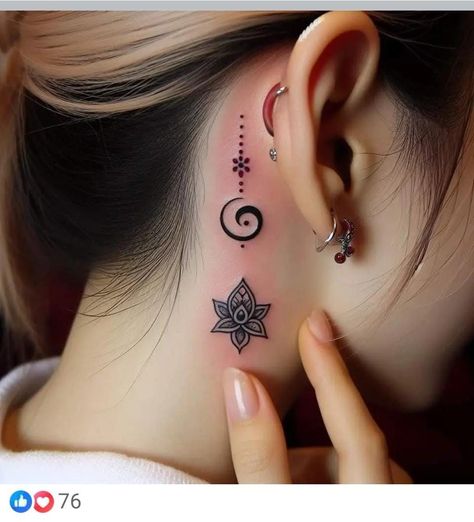 #MiniTattoos #SmallTattooDesigns #TinyTattooIdeas #MinimalistTattoos #SmallInk #TinyTats #LittleTattoos #MicroTattoos #PetiteTattoos #SmallTattooArt Tattoo Pequeños Mujer, Tattoos Pequeños, Girly Hand Tattoos, Back Ear Tattoo, Chest Neck Tattoo, Neck Tattoo Ideas, Hand Tattoo Ideas, Timeless Tattoo, Neck Tattoos Women