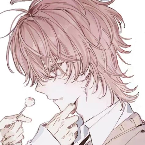 Yami Kawaii Art, Pfp Boy, Hand On Head, Male Icon, Guy Drawing, Digital Art Anime, Boy Art, Handsome Anime Guys