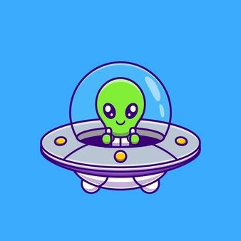 Catalyststuff | Freepik Cartoon Spaceship, Alien Vector, Alien Ship, Alien Drawings, Space Text, Etiquette Vintage, Alien Spaceship, Cute Alien, Aesthetic Space