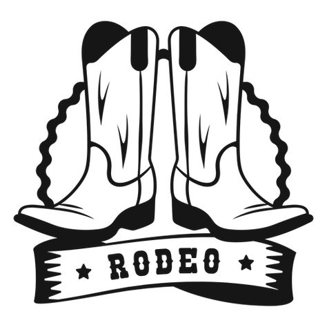 Rodeo Shirt Ideas, Rodeo Clipart, Rodeo Boots, Rodeo Birthday, Educational Projects, Layout Template, Merchandise Design, Design Png, Graphic Image