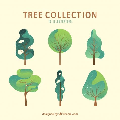 More than a million free vectors, PSD, photos and free icons. Exclusive freebies and all graphic resources that you need for your projects Flat Tree Illustration, Graphic Tree Illustration, Simple Tree Illustration, Vector Tree Illustration, Trees Graphic Design, Forest Illustration Trees, Tree Graphic Illustration, Vector Illustration Design Graphics, Tree Illust