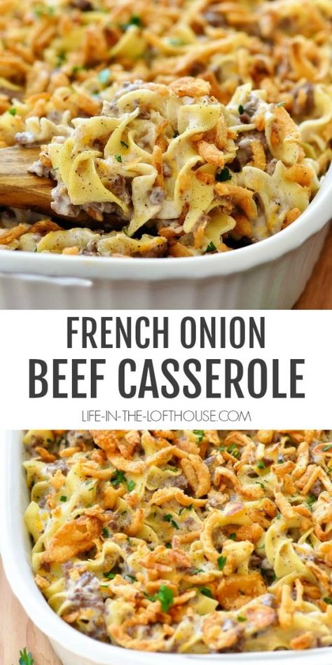 French Onion Beef Casserole, Onion Beef Casserole, French Onion Casserole, French Onion Beef, Onion Casserole, Ground Beef Recipes Healthy, Keto Beef Recipes, Beef Casserole Recipes, Ground Beef Recipes For Dinner