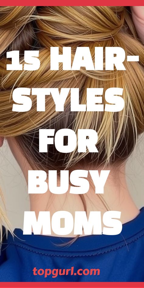 Cute and Easy Hairstyles for Busy Moms Hairdo For Work Easy, Casual Hairdos For Medium Hair, Easy Put Together Hairstyles, Easy Ways To Wear Long Hair Up, Mom Hair Do, Hair Styles For Medium Length 2020 Up Do, Easy Hairstyles For Teachers Simple, Easy Casual Braided Hairstyles, Mom Hair Styles Long Hair