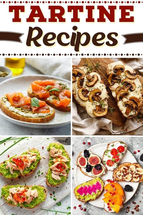 Savor a taste of France with these tartine recipes! From roast beef to smoked salmon to scrambled egg, these open-faced sandwiches are sure to please. Tartine Recipes, Open Faced Sandwich Recipes, Braised Kale, Best Brunch Recipes, Appetizer Sandwiches, Open Faced Sandwich, Scrambled Egg, Egg Sandwiches, Brunch Menu