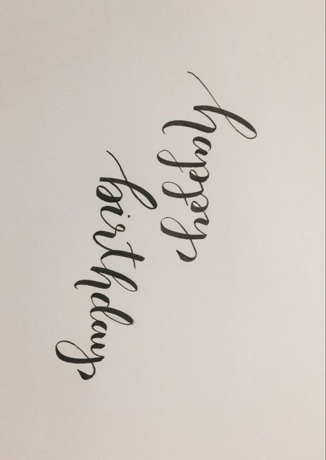 Calligraphy styles for Happy Birthday cards, letters, posters, and other#birthdayfonts #handdrawn #happybirthday #fontdesign #birthdaycelebration Happy Bday Calligraphy, Birthday Fonts Hand Drawn, Happy Birthday Lettering Fonts, Happy Birthday Calligraphy Hand Drawn, Happy Birthday Writing Styles, Happy Birthday Fonts Hand Drawn, Happy Birthday 手書き, Happy Birthday In Calligraphy, Happy Birthday Writing Style