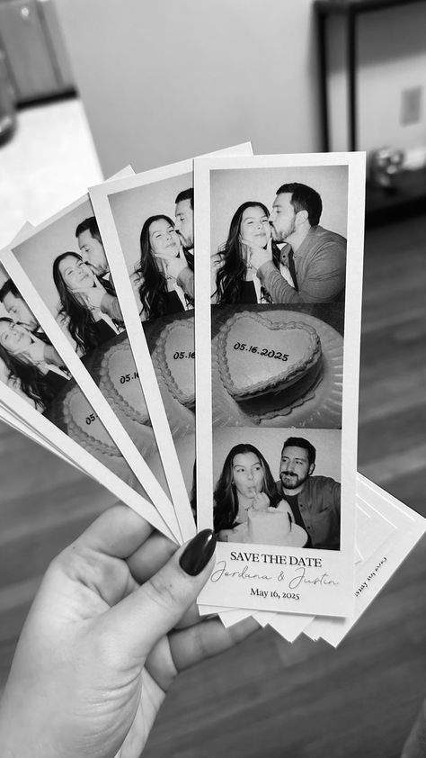 Instagram Wedding Invite Polaroid, Save The Dates Polaroid, Wedding Invitations Polaroid, Vegas Save The Date Ideas, Polaroid Wedding Invite, Save The Dates Photo Ideas, Save The Date Ideas No Photo, Wedding Invites Photo, Photobooth Wedding Invitations