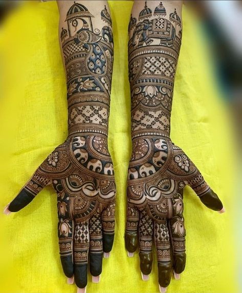 Traditional Mhendi Design, Mehandi Designs For Hands For Bride, Indian Bride Mehendi Designs, Traditional Mehndi Designs Indian Bridal, Bridal Mehendi Designs Hands Indian Weddings, Wedding Mehndi Designs Bridal Hands, Mehandi Designs For Bride Indian Bridal, Mehndi Designs For Marriage, Bridal Mehendi Designs Hands Latest