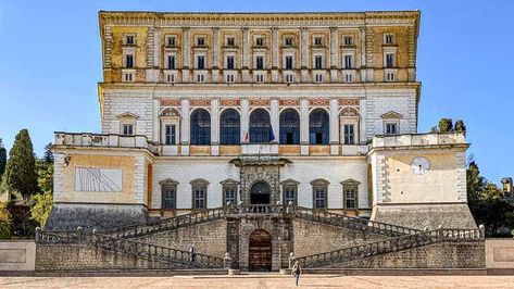 Villa Farnese, Caprarola | Wandering Italy Blog Villa Farnese, 16th Century Architecture, Villa Castelluccio, Villa Corsini, Villa Serbelloni Bellagio, Villa Farnese Caprarola, Villa Catureglio, 16th Century Art, Italian Countryside