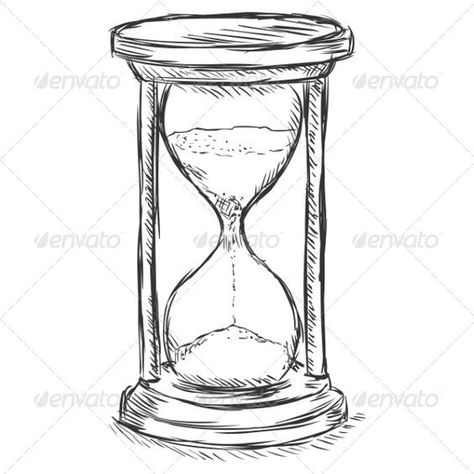 Hourglass Drawings, Scenery Sketch, Hourglass Drawing, Clock Drawings, Minimalist Tattoo Ideas, Abstract Pencil Drawings, Sand Clock, Laser Removal, Sand Glass