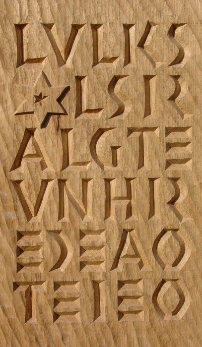 450 best images about Carved Lettering on Pinterest | Typography ... Carving Letters In Wood, Fountains Abbey, Pirate Tattoo, Inspiring Pictures, Polygon Art, Carved Wood Signs, Woodworking Inspiration, Chip Carving, Carved Furniture