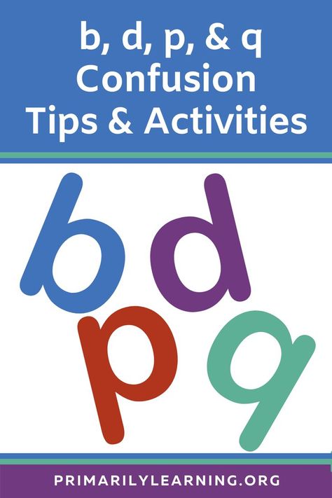 B D P Q Activities, B D Activities, B Or D, B Vs D, B D Reversal, B And D, B D Confusion Activities, P And Q Reversals, B And D Activities