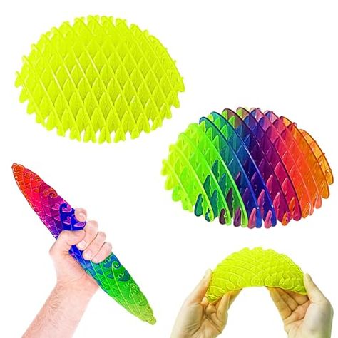 Sensory Objects, Fidget Toys For Adults, Fidgets Toys, Fidget Toys Adults, Sensory Toys For Kids, Fluorescent Yellow, Kids Gift Guide, Toys For Kids, Sensory Toys