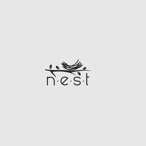 Homestay Names Ideas, Nest Logo Design Ideas, Graphic Design Company Logo, Home Decor Logo Ideas, Home Decor Logo, Nest Images, Nest Logo, Roots Logo, Bird Logo Design