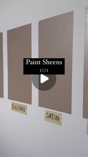 Satin Finish Paint Walls, Paint Flat Vs Eggshell Vs Satin, Different Sheens Of Paint, Eggshell Vs Semi Gloss Paint, Best Sheen For Walls, Egg Shell Wall Paint, Eggshell Vs Flat Paint, Satin Vs Eggshell Finish, Good Intentions Coat Paint