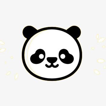 Pandas, Panda Head Drawing, Panda Clipart, Head Clipart, Round Png, Panda Images, Panda Head, Panda Face, Bear Vector