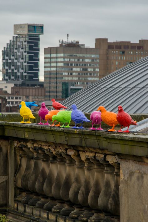 Belonging – Patrick Murphy Studio                                                                                                                                                                                 More Land Art, Patrick Murphy, Urbane Kunst, Arte Pop, Sculpture Installation, Outdoor Art, Urban Chic, Over The Rainbow, The Roof