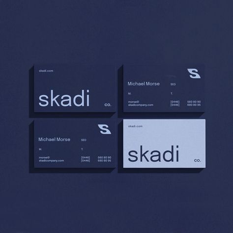 Skadi co. — Fishing company branding & visual identity abduzeedo0923—22 Yaroslav Cherkunov shared a branding and visual identity project for a fishing company. I believe that might be the first one of its kind here on abdz.do and we love it! The project was created for Skadi co. For more information make sure to check out Yaroslav Cherkunov on: * Behance * Instagram Brand Stationary Design, Branded Stationary, Business Card Graphic Design, Brand Colours, Stationary Branding, Identity Project, Business Stationary, Graphic Design Business Card, Business Card Design Creative