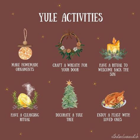 Yule Bucket List, Natal, Yule Celebration Winter Solstice, What Is Yule Winter Solstice, Celebrate Yule Winter Solstice, Celebrating Yule Winter Solstice, Norse Pagan Yule Decorations, Yule Tide Traditions, Yule Symbols Winter Solstice