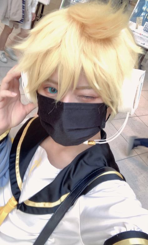 Len Vocaloid, Vocaloid Len, Rin Cosplay, Vocaloid Cosplay, Vocaloid Characters, Cosplay Tutorial, Chiba, Cute Cosplay, Cosplay Makeup