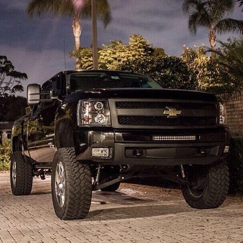 Chevy #silverado 2017 Chevy Silverado 1500 Lifted, Blacked Out Chevy Silverado, Custom Silverado, 2021 Chevy Silverado 1500 Lifted, Silverado 2500 Hd Lifted, Chevy Duramax, Blacked Out Lifted Chevy Silverado, Hummer Truck, Chevy Trucks Older